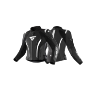 Shima Куртка Кожаная женская Miura 2.0 Black/White в Пензе
