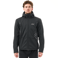 Dragonfly Мототолстовка DF Urban Man 2025 Black с защитой в Пензе