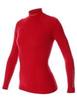 Brubeck Футболка женская дл.рукав Wool Merino 78% Малина в Пензе