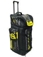 Grom Сумка для экипировки с колесами MX1 Gearbag Fragments Neongrey в Пензе