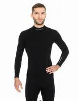 Brubeck Футболка мужская дл.рукав Wool Merino 78% Черный в Пензе