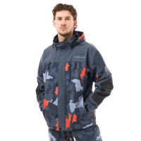 Dragonfly Мембранная куртка Quad 2.0 Man 2025 Grey - Orange Camo в Пензе