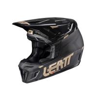 Leatt Шлем кроссовый Moto 9.5 Carbon Kit V26 Black в Пензе