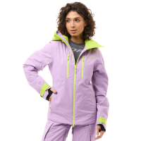 Dragonfly Куртка горнолыжная утепленная Gravity Woman 2025 Purple-Lime в Пензе