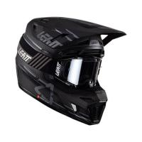 Leatt Мотошлем кроссовый Moto 9.5 Carbon Helmet Kit V26 Black в Пензе