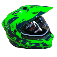AiM Шлем детский JK802Y Green/Blue в Пензе