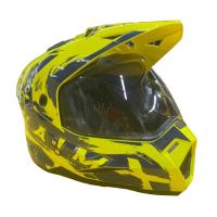 AiM Шлем детский JK802Y Yellow/Blue в Пензе