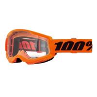 100% Очки Strata 2 V26 Goggle Neon Orange / Clear в Пензе