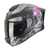 Scorpion Exo Мотошлем Exo-530 Air Hadji Черный/Серый/Розовый в Пензе
