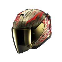 Shark Шлем Skwal I3 Jet Venum Black/Red/Gold в Пензе