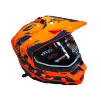 AiM Шлем детский JK802Y Orange/Blue в Пензе