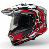 AIM Шлем кросс/эндуро JK802S Red/Grey/Black в Пензе