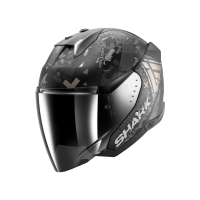 Shark Шлем Skwal I3 Jet Hellcat Mat Black/Chrome/Anthracite в Пензе