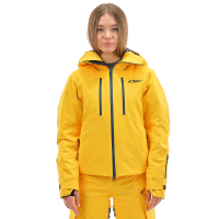 Dragonfly Куртка утепленная Gravity Premium Woman Yellow-Dark Ocean в Пензе