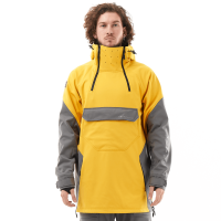Dragonfly Куртка-анорак сноубордическая Uktus Man Yellow - Grey в Пензе