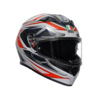 AGV Шлем K3 22.06 Space Matt White/Red Fluo в Пензе