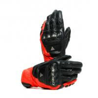 Dainese Перчатки кожаные 4-Stroke 2 Black/Fluo-Red в Пензе