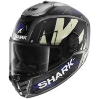 Shark Шлем Spartan RS Stingrey Mat Antracite/Antracite/Blue в Пензе
