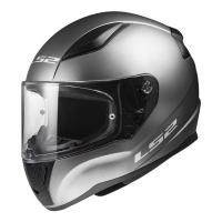 LS2 Мотошлем FF353 Rapid II Solid Matt Titanium серый матовый в Пензе