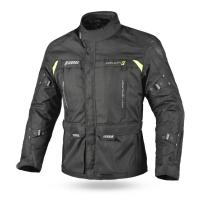 Dimox Мотокуртка текстиль Explorer Mens Touring Black/Yellow в Пензе