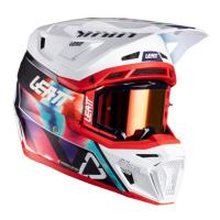 Leatt Шлем кроссовый 8.5 Royal Blue-Red V26 + очки Velocity 5.5 в Пензе