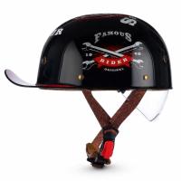 Scout Шлем кепка с визором Rider черно-красный в Пензе