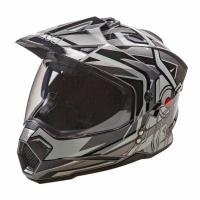 AIM Шлем кросс/эндуро JK802S Black/Grey/White в Пензе