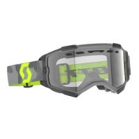 Scott Очки Fury Enduro light grey/neon yellow/clear в Пензе
