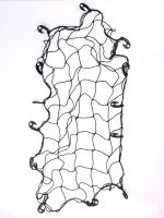 STARKS Сетка багажная NET KVADRO (80/80) Чёрный в Пензе