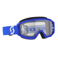Scott Очки кроссовые Primal clear blue/white clear works в Пензе