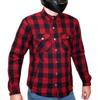 MCP Моторубашка Rebel Full kevlar черный-темно-красный в Пензе