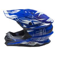 AiM Шлем кроссовый JK803S Blue/White в Пензе