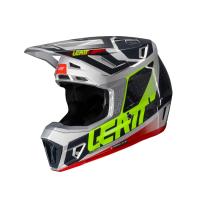 Leatt Шлем кроссовый Helmet Kit Moto 7.5 V25 Steel в Пензе