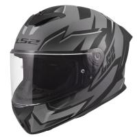 LS2 Мотошлем FF820 Rapid III Xtrem Black Grey в Пензе