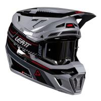 Leatt Шлем кроссовый 8.5 Grey V26 + очки Velocity 5.5 в Пензе