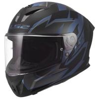 LS2 Мотошлем FF820 Rapid III Xtrem Black Blu Petrol в Пензе