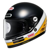 Shoei Мотошлем Glamster 06 Abiding черно-бело-желтый TC-3 в Пензе