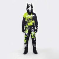 Grom Штаны кроссовые подростковые MX Religion lime в Пензе