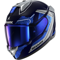 Shark Шлем Skwal i3 Rhad Blue/Chrome/Silver в Пензе