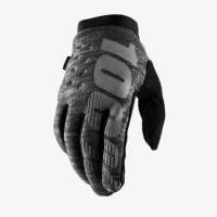 100% Мотоперчатки текстильные Brisker Glove Heather Grey  в Пензе