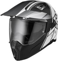 IXS Шлем IXS 208 2.0 Черно-Белый Матовый в Пензе