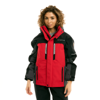 Dragonfly Мембранная куртка Quad Pro Woman V26 Red - Black - Grey в Пензе
