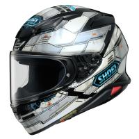 Shoei Мотошлем NXR 2 Fortress серо-черно-голубой в Пензе