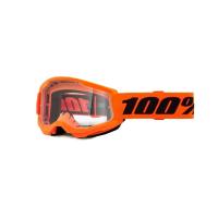 100% Очки подростковые Strata 2 Junior Neon Orange / Clear в Пензе