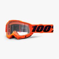 100% Очки Accuri 2 Goggle Orange/Clear Lens в Пензе