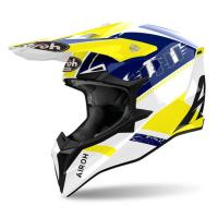 Airoh Мотошлем Wraaap Feel Yellow/Blue Gloss в Пензе