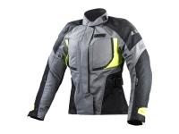 LS2 Мотокуртка женская Phase Lady Jacket серо-чёрно-жёлтый в Пензе