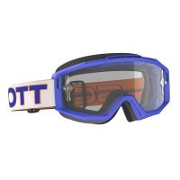 Scott Очки Split OTG white/blue clear works в Пензе