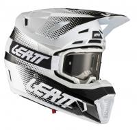 Leatt Шлем кроссовый Kit Moto 7.5 V22 White в Пензе