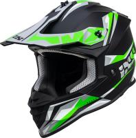 IXS шлем кроссовый 362 2.0 Черно-зеленый-белый в Пензе